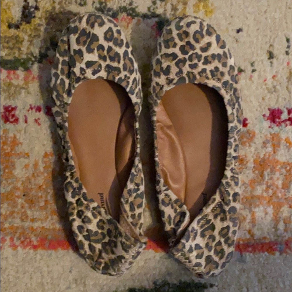 Lucky Brand “Emmie” Cheetah flats